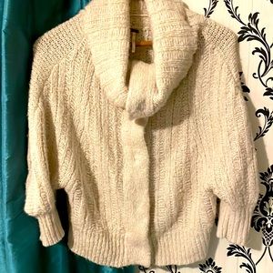 Free People cowl neck sweater